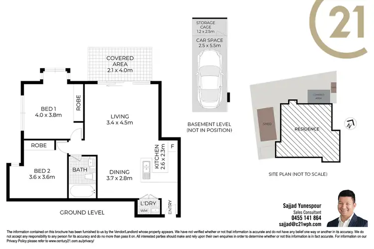 Floorplan of Homely unit listing, 2/17-23 Dressler Court, Holroyd NSW 2142