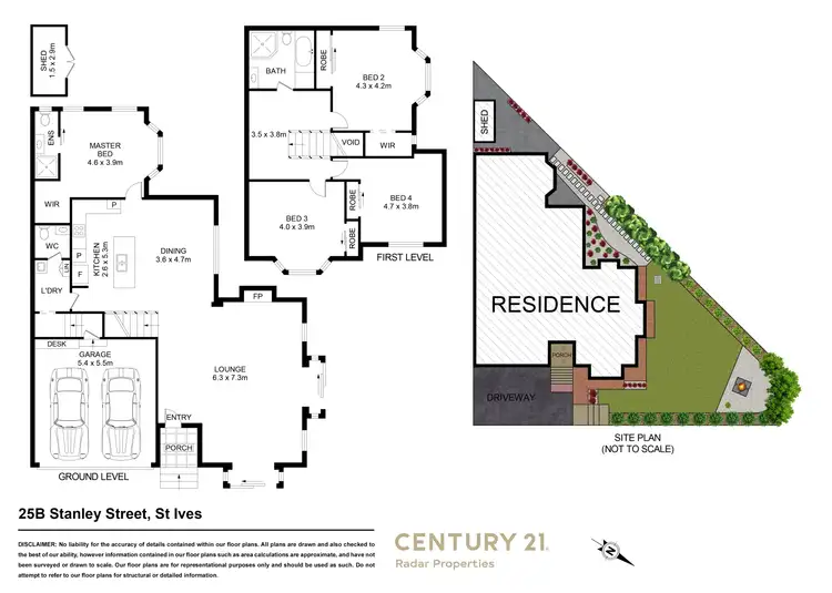 Floorplan of Homely house listing, 25B Stanley Street, St Ives NSW 2075