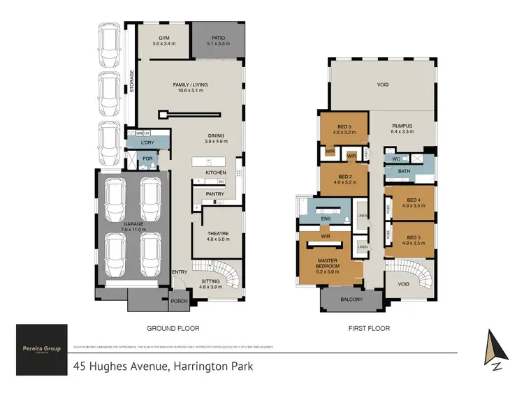 Floorplan of Homely house listing, 45 Hughes Avenue, Harrington Park NSW 2567