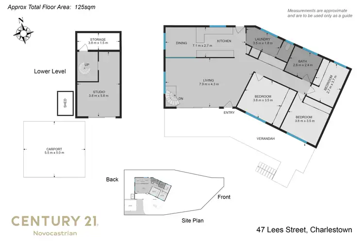 Floorplan of Homely house listing, 47 Lees Street, Charlestown NSW 2290