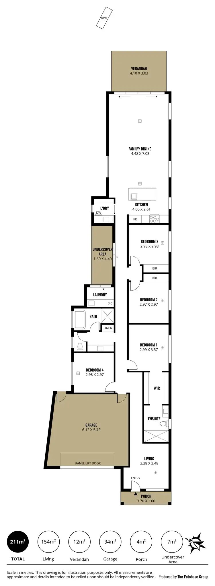 Floorplan of Homely house listing, 14 Ratcliffe Road, Aldinga Beach SA 5173