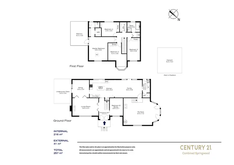 Floorplan of Homely house listing, 24-26 Hilton Road, Springwood NSW 2777