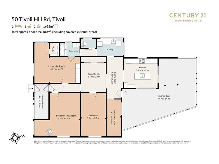 Floorplan of Homely house listing, 50 Tivoli Hill Road, Tivoli QLD 4305
