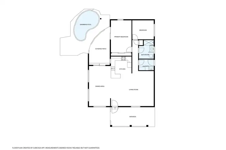 Floorplan of Homely house listing, 8 Robbins Court, Wulguru QLD 4811