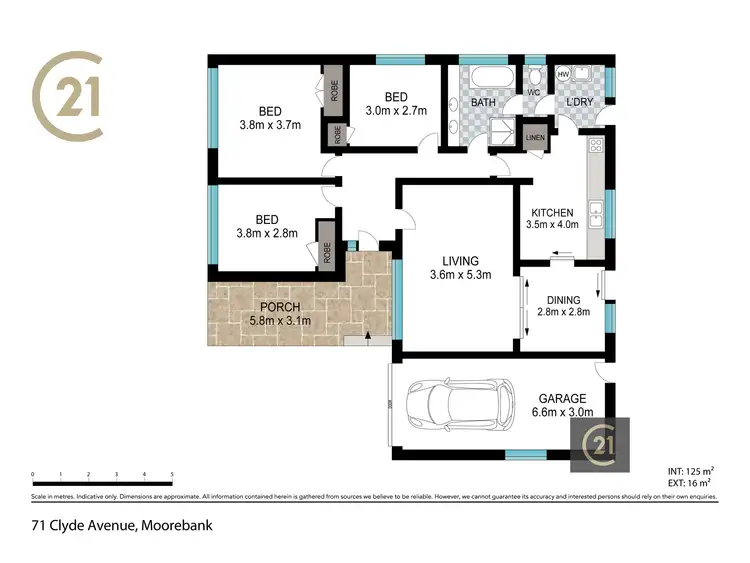 Floorplan of Homely house listing, 71 Clyde Avenue, Moorebank NSW 2170