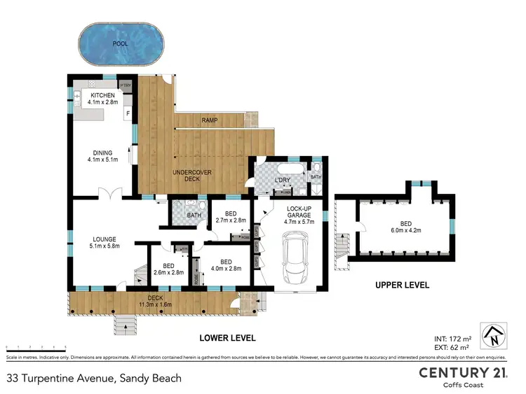Floorplan of Homely house listing, 33 Turpentine Avenue, Sandy Beach NSW 2456