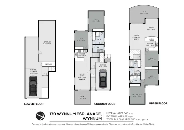 Floorplan of Homely house listing, 179 Wynnum Esplanade, Wynnum QLD 4178