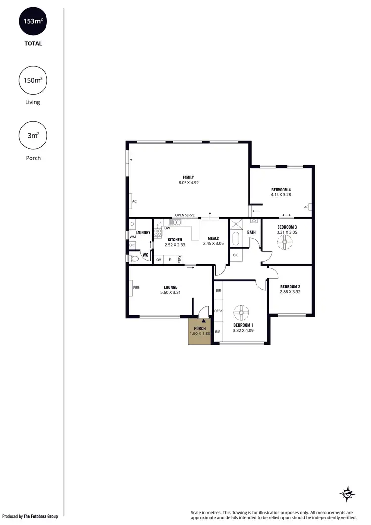 Floorplan of Homely house listing, 3 Ocean Vista, Seacliff Park SA 5049
