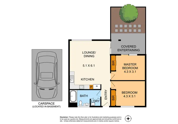 Floorplan of Homely unit listing, 3/1554-1556 Dandenong Road, Huntingdale VIC 3166