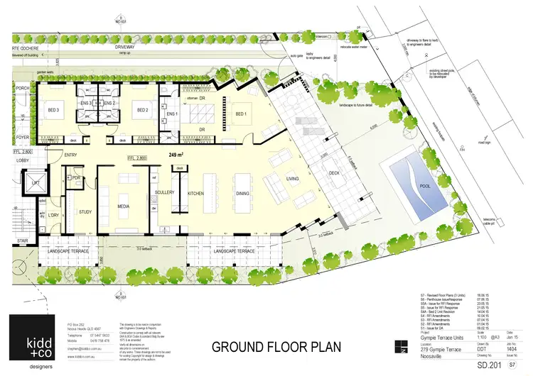 Floorplan of Homely apartment listing, Apt 2/279 Gympie Terrace, Noosaville QLD 4566