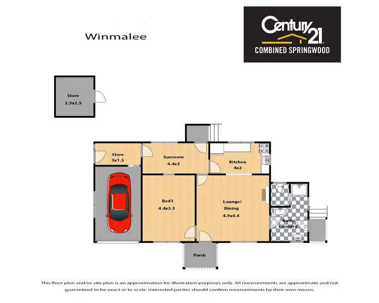 Floorplan of Homely house listing, Address available on request