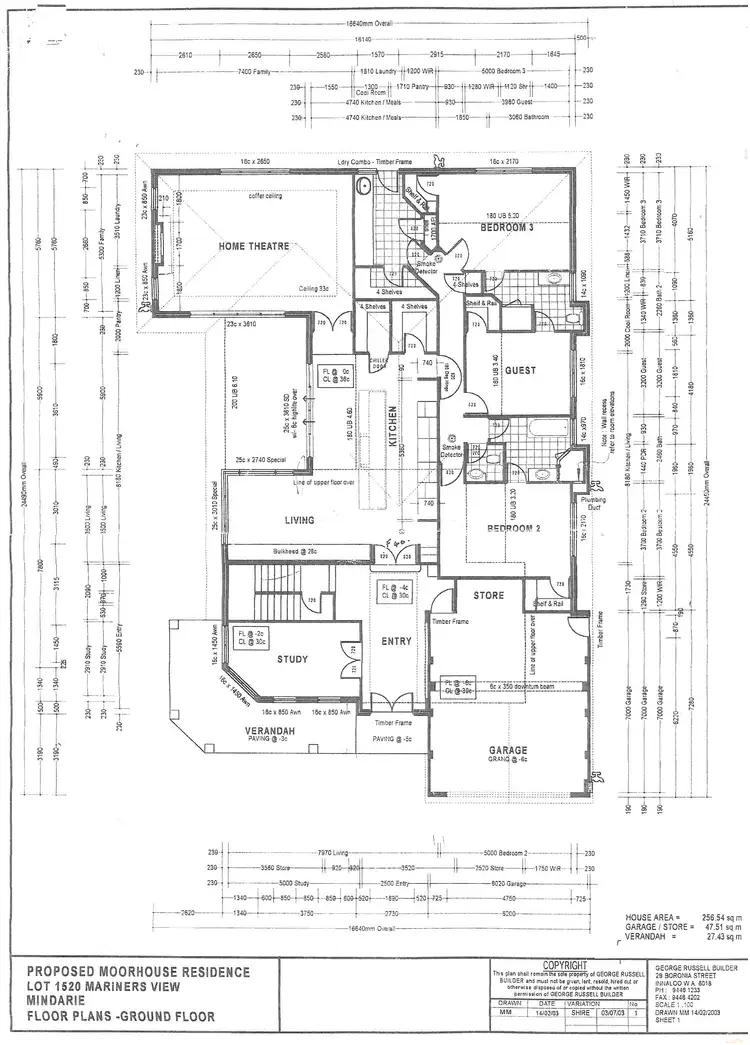 Floorplan of Homely house listing, 34 Mariners View, Mindarie WA 6030