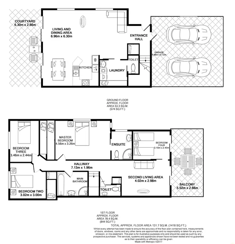 Floorplan of Homely semi-detached listing, 21/262 Sandy Point Road, Salamander Bay NSW 2317