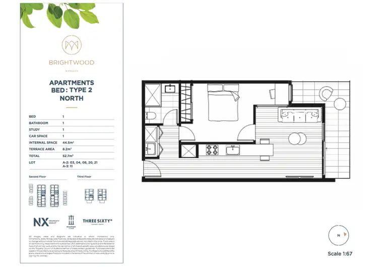 Floorplan of Homely apartment listing, 203/1-13 Renver Road, Clayton VIC 3168