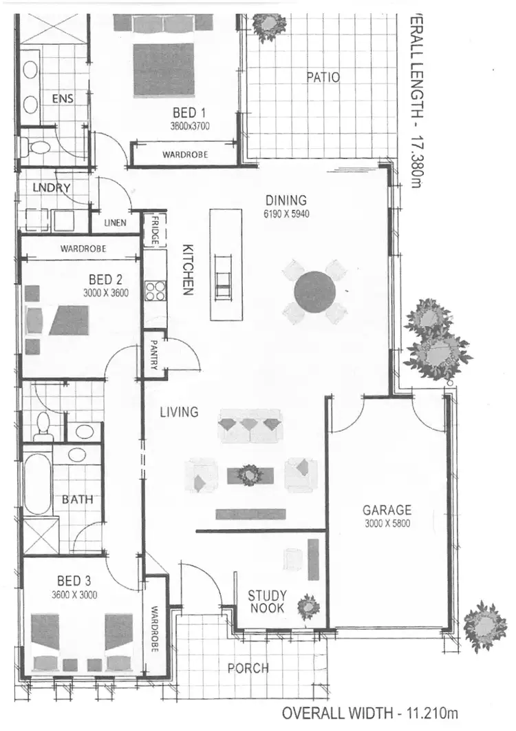 Floorplan of Homely house listing, 6 Shimao Crescent, North Lakes QLD 4509