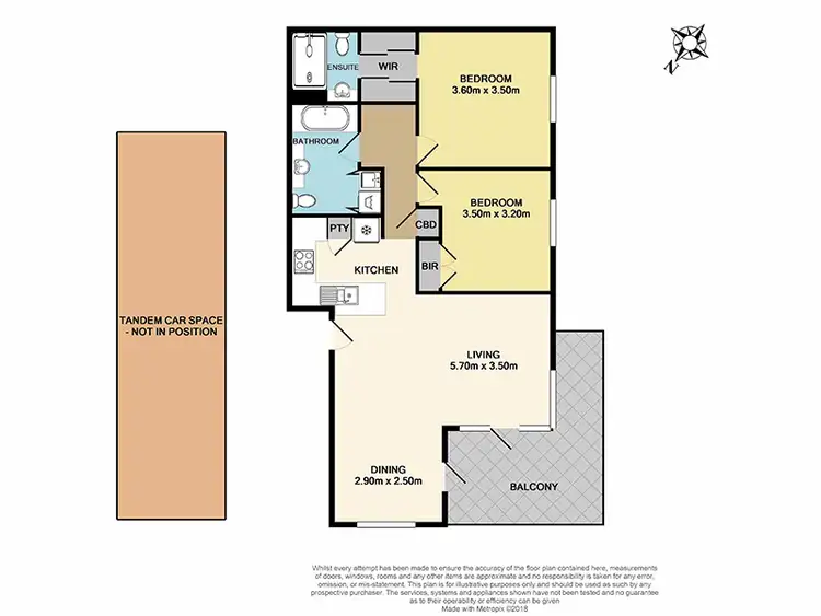 Floorplan of Homely apartment listing, 14/41 Marine Parade, St Kilda VIC 3182
