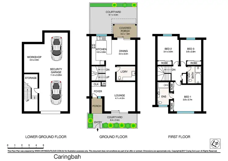 Floorplan of Homely townhouse listing, Address available on request
