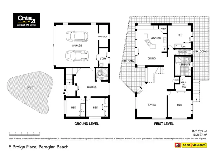 Floorplan of Homely house listing, 5 Brolga Place, Peregian Beach QLD 4573