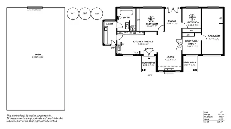 Floorplan of Homely rural property listing, 208 Finniss-Clayton Rd, Finniss SA 5255