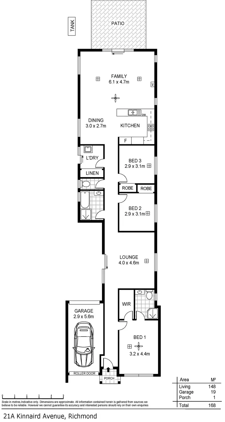Floorplan of Homely house listing, 21A Kinnaird Avenue, Richmond SA 5033