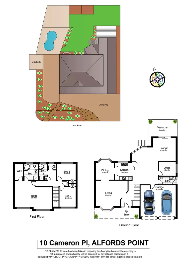 Floorplan of Homely house listing, 10 Cameron Place, Alfords Point NSW 2234