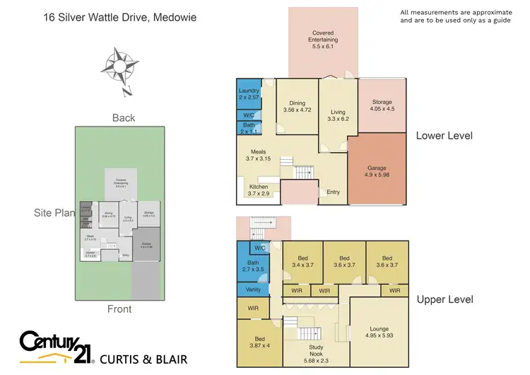 Floorplan of Homely house listing, 16 Silver Wattle Drive, Medowie NSW 2318