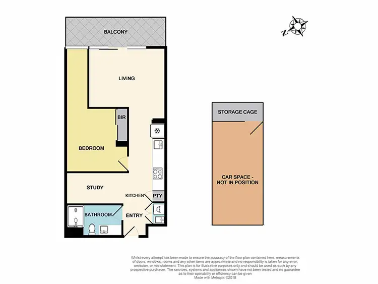 Floorplan of Homely apartment listing, 305B/4 Clarkson Court, Clayton VIC 3168
