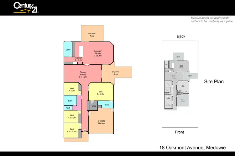 Floorplan of Homely house listing, 18 Oakmont Avenue, Medowie NSW 2318