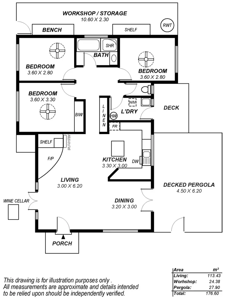 Floorplan of Homely house listing, 37a Dodd Avenue, Christies Beach SA 5165