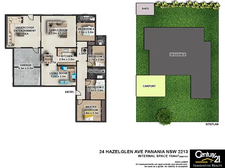 Floorplan of Homely house listing, 24 Hazelglen Avenue, Panania NSW 2213