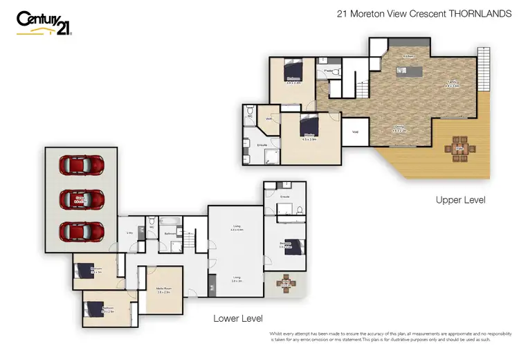 Floorplan of Homely house listing, 21 Moreton View Crescent, Thornlands QLD 4164