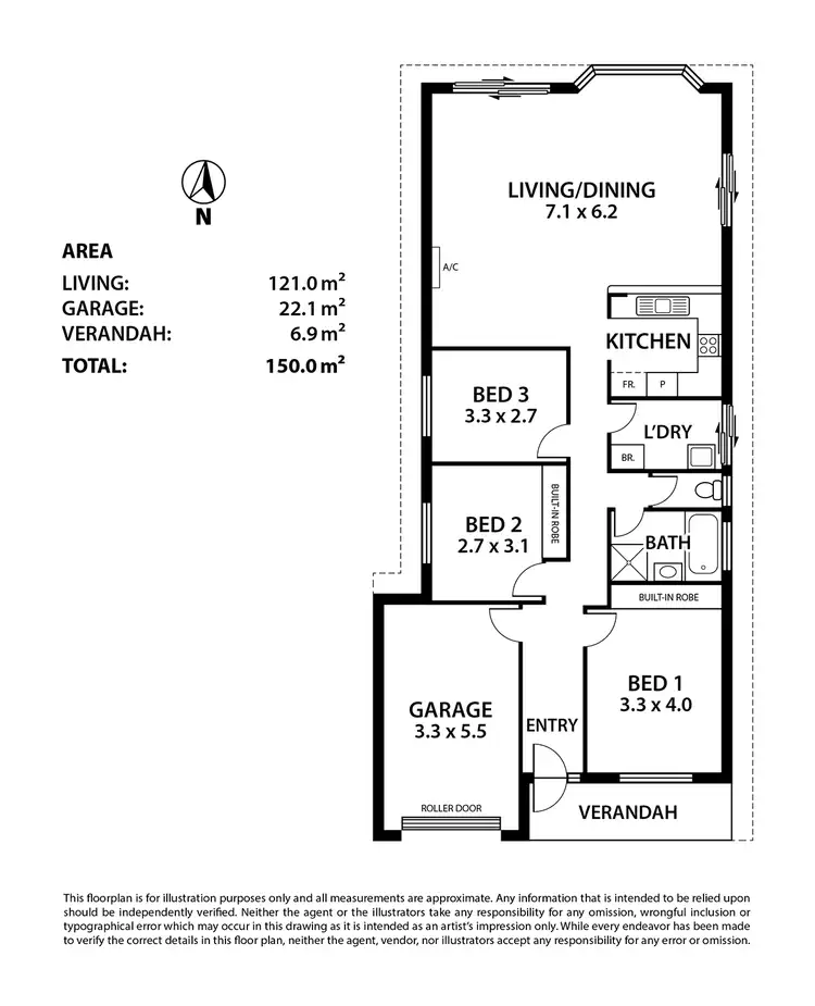 Floorplan of Homely house listing, 10 Cowan Avenue, Littlehampton SA 5250