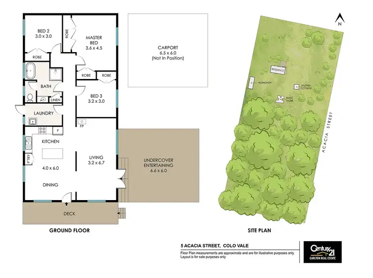 Floorplan of Homely house listing, 5 Acacia Street, Colo Vale NSW 2575