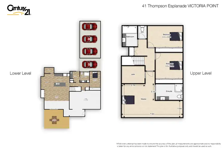 Floorplan of Homely house listing, 41 Thompson Esplanade, Victoria Point QLD 4165