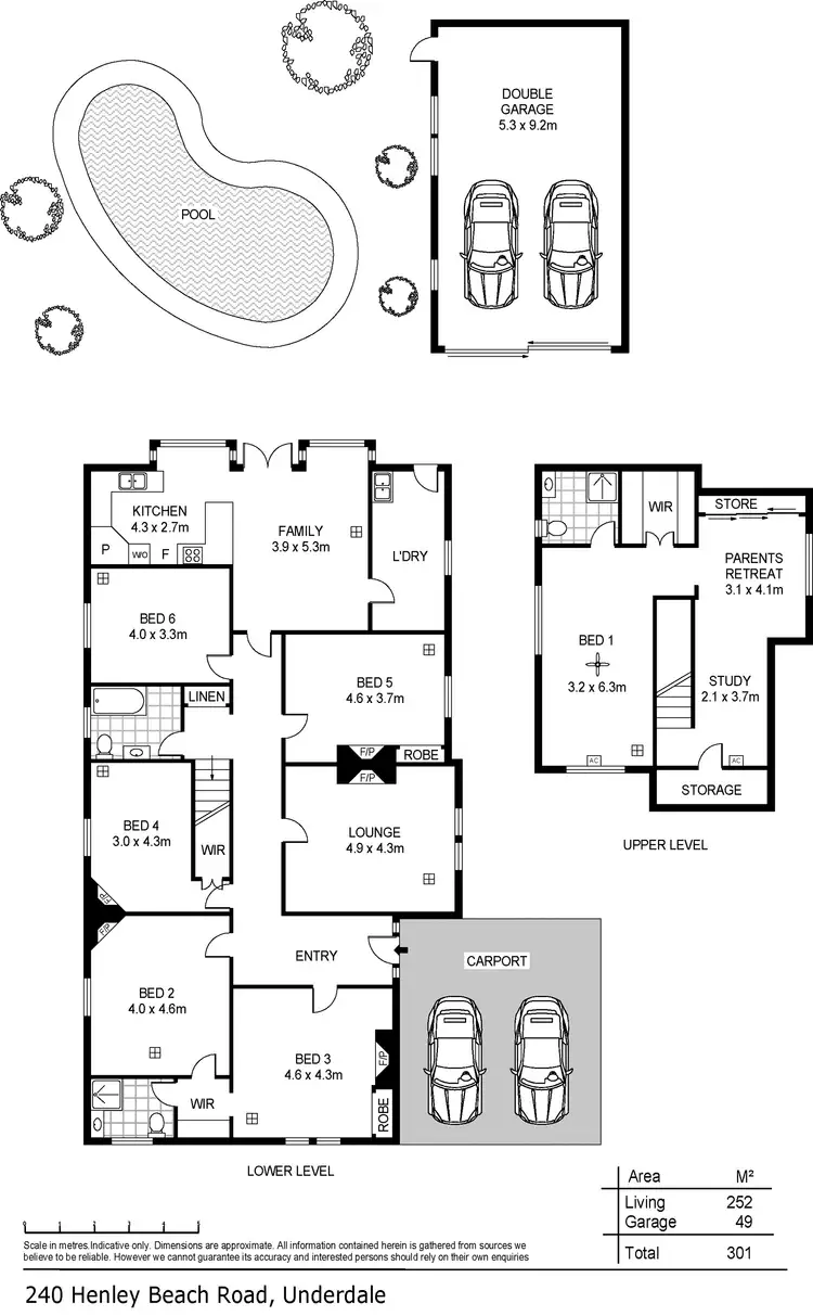 Floorplan of Homely house listing, 240 Henley Beach Road, Underdale SA 5032