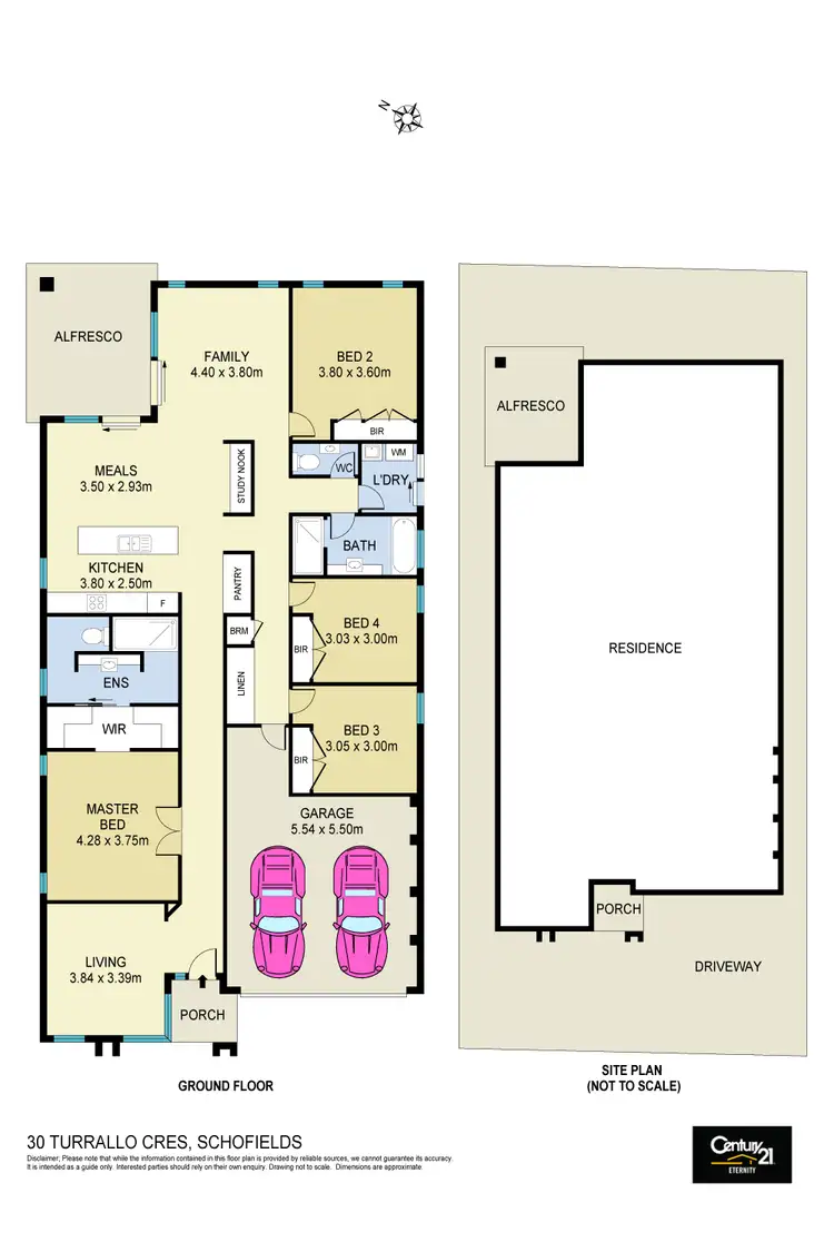 Floorplan of Homely house listing, 30 Turrallo Circuit, Schofields NSW 2762