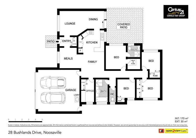 Floorplan of Homely house listing, 28 Bushlands Drive, Noosaville QLD 4566