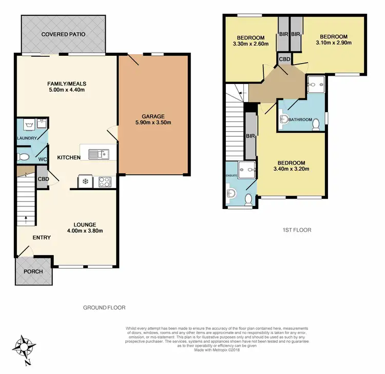 Floorplan of Homely townhouse listing, 8/32 Stud Road, Dandenong VIC 3175