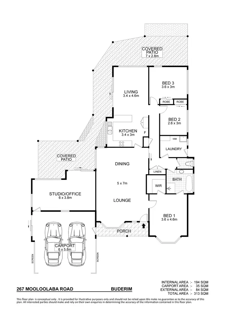 Floorplan of Homely house listing, 267 Mooloolaba Road, Buderim QLD 4556