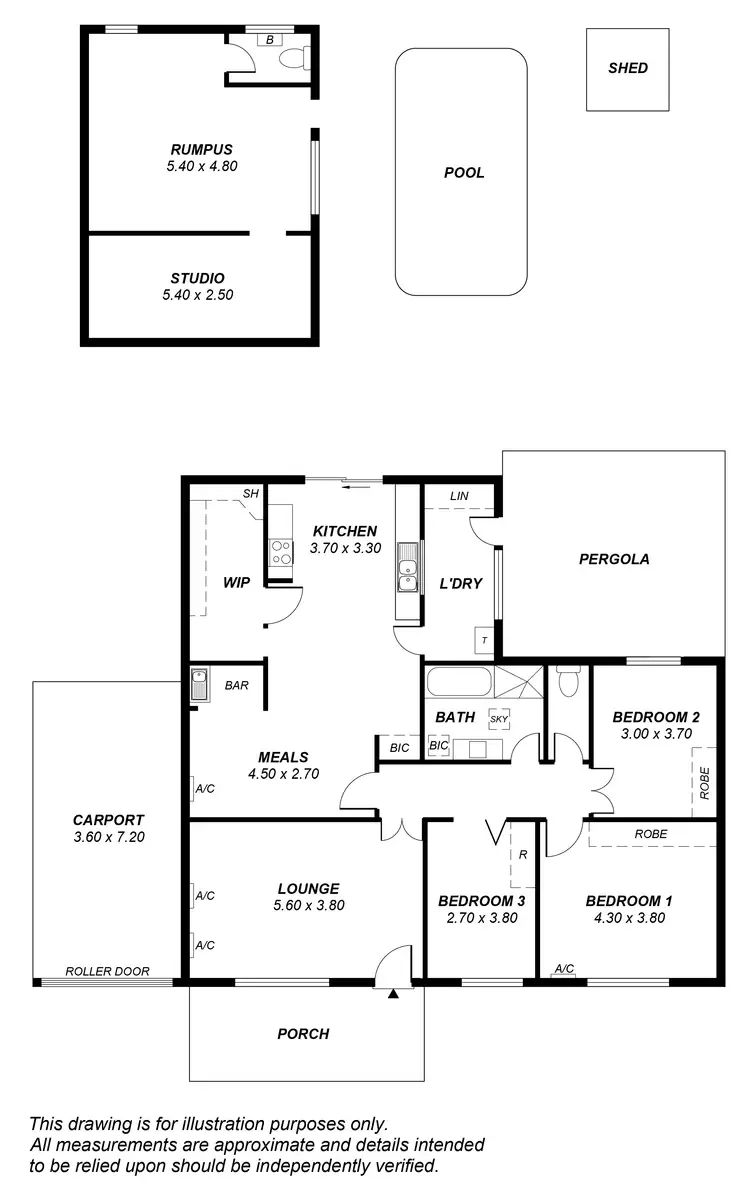 Floorplan of Homely house listing, 10 Oswald Crescent, Para Hills SA 5096