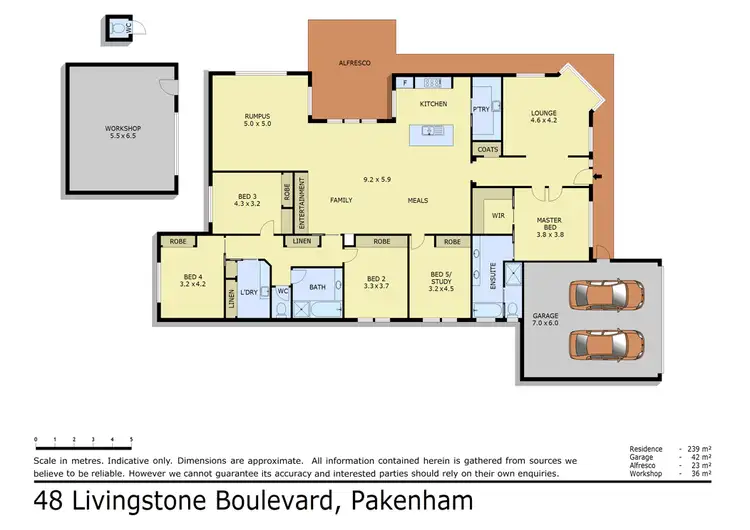 Floorplan of Homely house listing, 48 Livingstone Boulevard, Pakenham VIC 3810