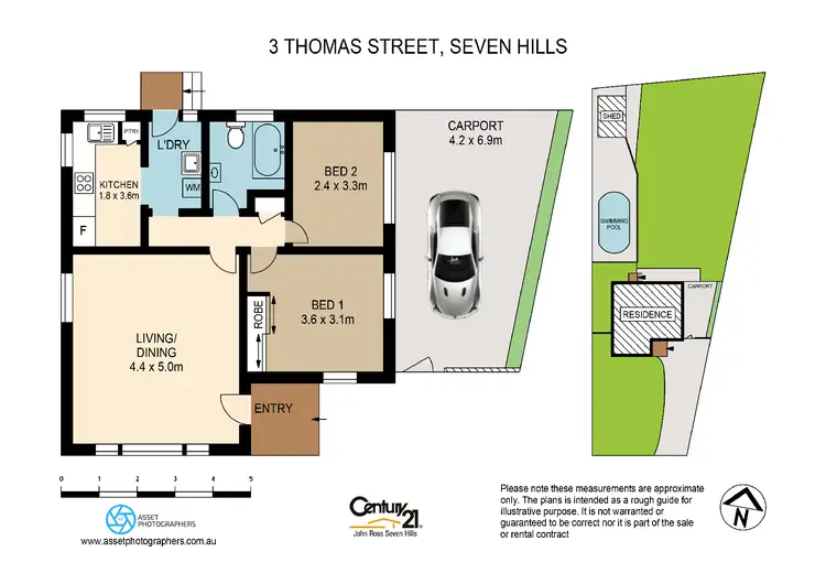 Floorplan of Homely house listing, 3 Thomas Street, Seven Hills NSW 2147