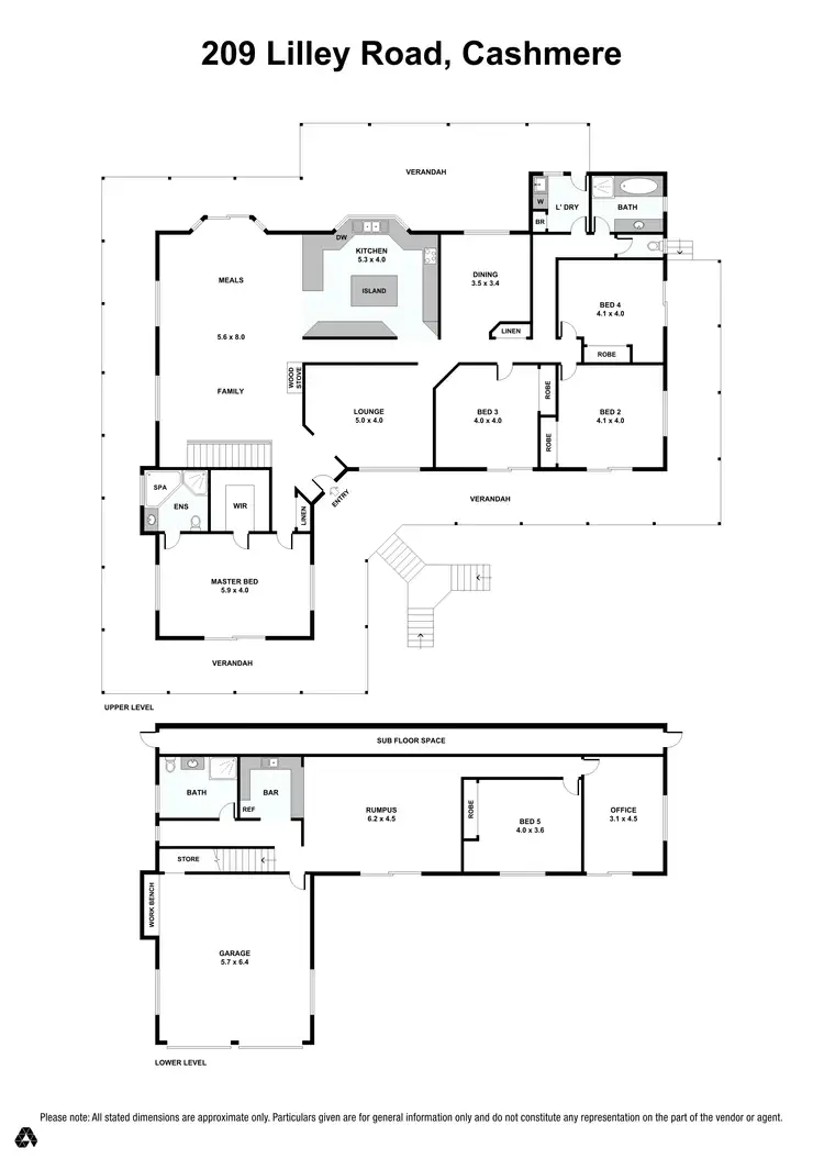 Floorplan of Homely house listing, 209 Lilley Road, Cashmere QLD 4500