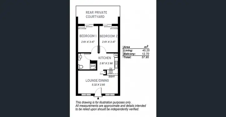 Floorplan of Homely apartment listing, 24/2 St Bernards Rd, Magill SA 5072