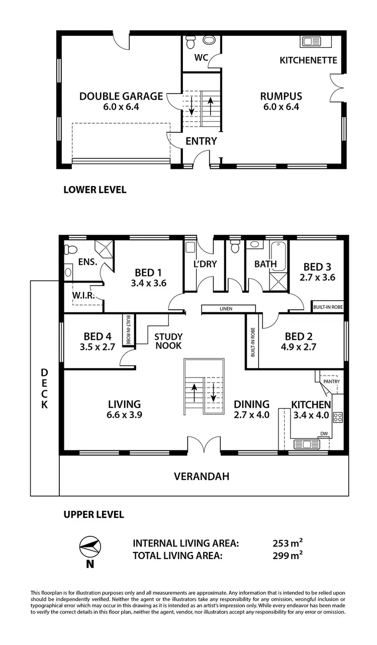 Floorplan of Homely house listing, 4 Norman Road, Bridgewater SA 5155