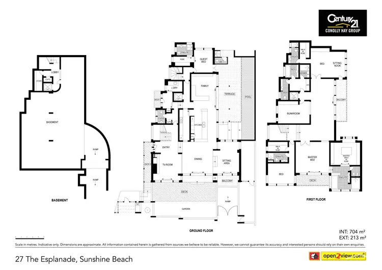Floorplan of Homely house listing, 27 The Esplanade, Sunshine Beach QLD 4567