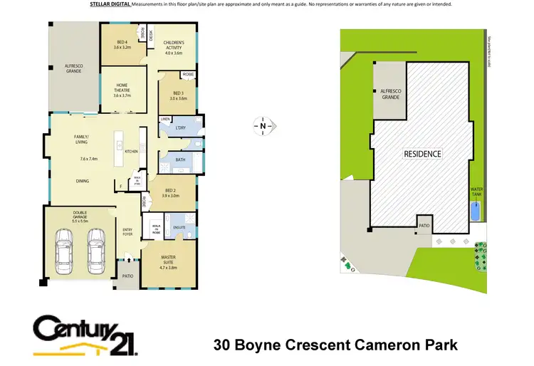 Floorplan of Homely house listing, 30 Boyne Crescent, Cameron Park NSW 2285