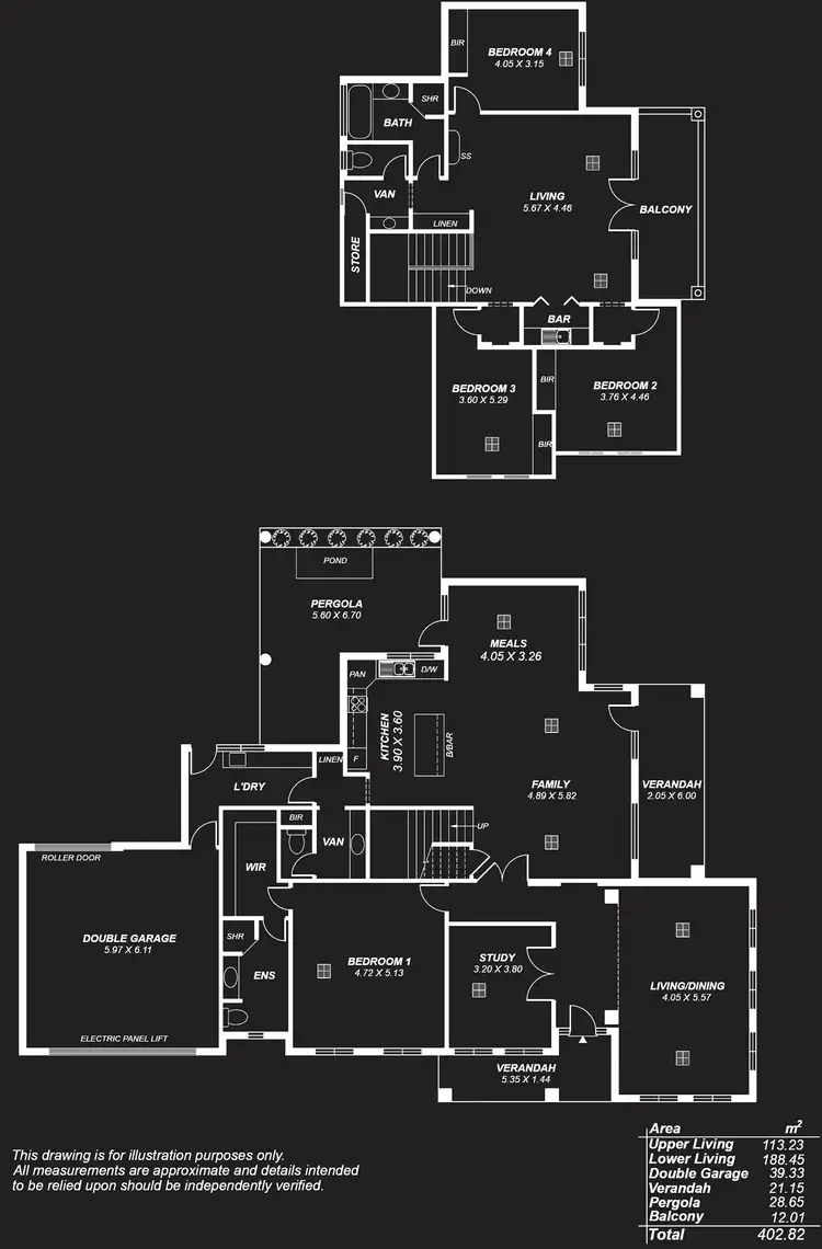Floorplan of Homely house listing, 18 Frome Crescent, Mawson Lakes SA 5095