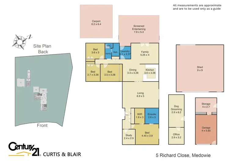 Floorplan of Homely house listing, 5 Richard Close, Medowie NSW 2318