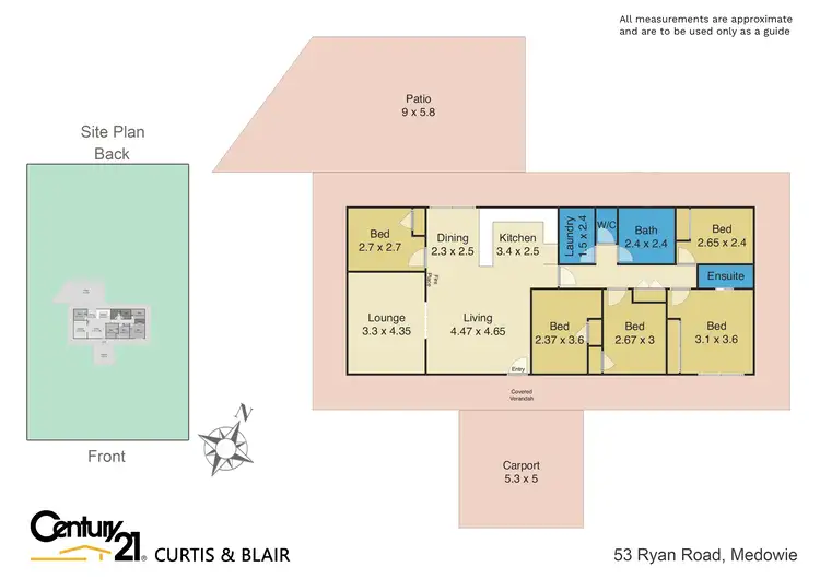 Floorplan of Homely house listing, 53 Ryan Road, Medowie NSW 2318